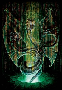 Portfolios Illustr� - Matrix Dragon