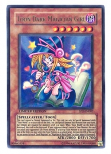Cartes Cr�atures Sp�ciales Toon Dark Magician Girl