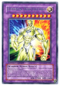 Cartes Cr�atures Sp�ciales Section Sp�ciale:elemental Hero Electrum (en Anglais)