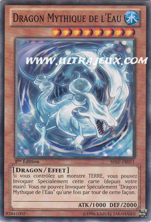 Yu-Gi-Oh LEDU-EN036 Dragon de l'eau Rassemblé LEDU-FR036 VF/SUPER
