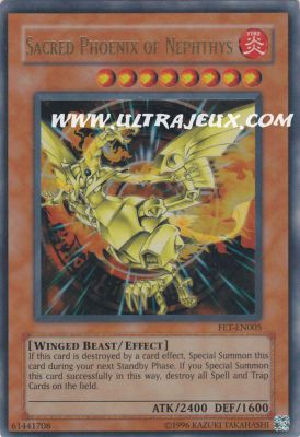 Sacred Phoenix of Nephthys de l'�dition Flaming Eternity