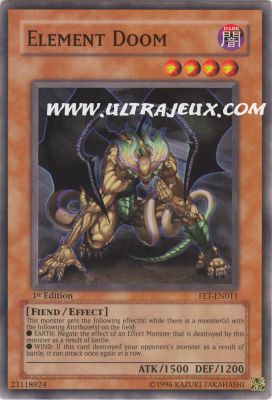Element Doom de l'�dition Flaming Eternity