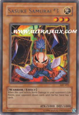 Sasuke Samurai #3 de l'�dition Invasion Of Chaos