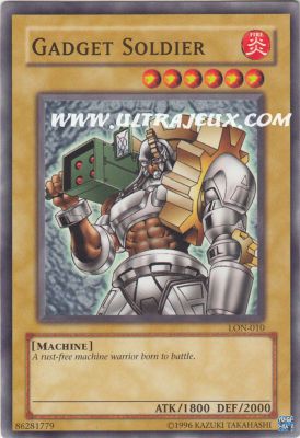 Gadget Soldier de l'�dition Labyrinth of Nightmare