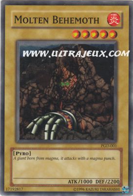 Molten Behemoth de l'�dition Pharaonic Guardian