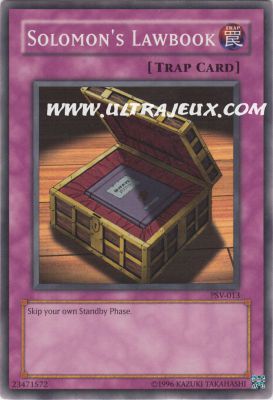 Solomon's Lawbook de l'�dition Pharaoh's Servant
