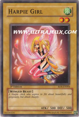 Harpie Girl de l'�dition Rise of Destiny
