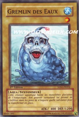 Gremlin Des Eaux de l'�dition Deck de D�marrage 5D's