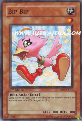 Bip Bip de l'�dition Deck de D�marrage 5D's