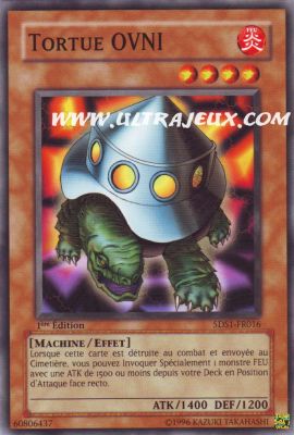 Tortue Ovni de l'�dition Deck de D�marrage 5D's