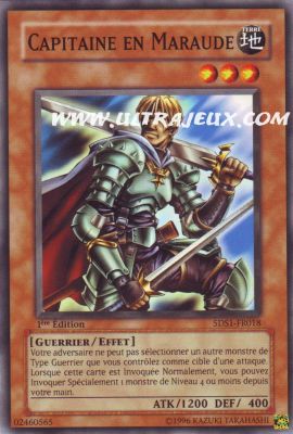 Capitaine En Maraude de l'�dition Deck de D�marrage 5D's