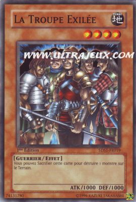 La Troupe Exil�e de l'�dition Deck de D�marrage 5D's