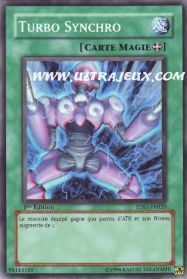 Turbo Synchro de l'�dition Deck de D�marrage 5D's