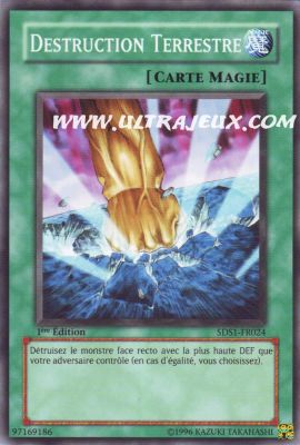Destruction Terrestre de l'�dition Deck de D�marrage 5D's