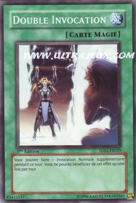 Double Invocation de l'�dition Deck de D�marrage 5D's