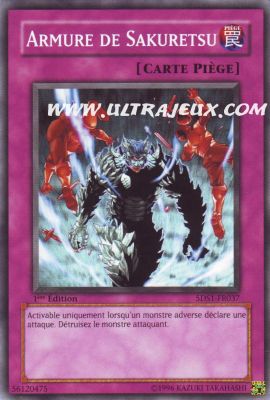 Armure De Sakuretsu de l'�dition Deck de D�marrage 5D's