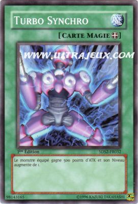 Turbo Synchro de l'�dition Deck de D�marrage 2009