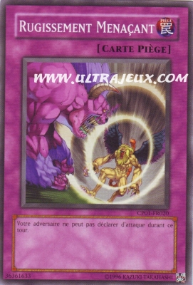 Rugissement Mena�ant de l'�dition Paquet du Champion 1