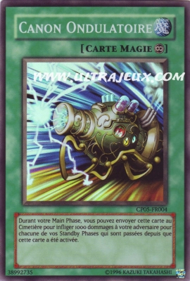 Canon Ondulatoire de l'�dition Paquet du Champion 5