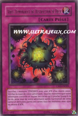 Virus D�moniaque De Destruction De Deck de l'�dition Paquet du Champion 5