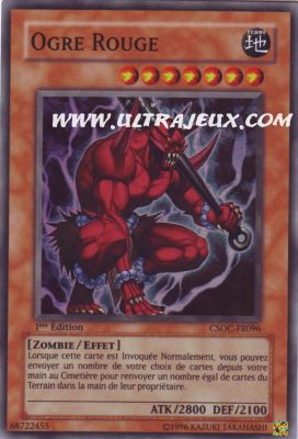 Ogre Rouge de l'�dition La Crois�e Du Chaos