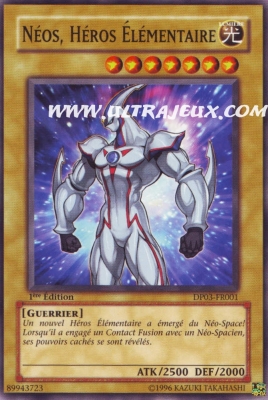 Neos, Heros Elementaire de l'�dition Pack du Duelliste Jaden Yuki 2
