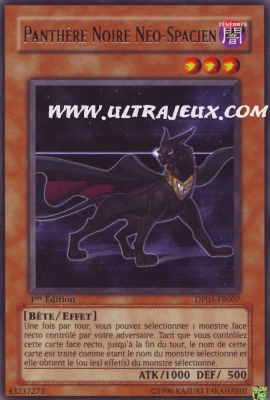Panthere Noire Neo-spacien de l'�dition Pack du Duelliste Jaden Yuki 2