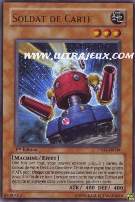 Soldat De Carte de l'�dition Pack du Duelliste Jaden Yuki 2