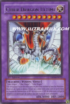 Cyber Dragon Ultime de l'�dition Pack du Duelliste Zane