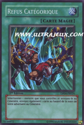 Refus Cat�gorique de l'�dition Pack du Duelliste Zane