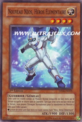 Nouveau N�os, H�ros �l�mentaire de l'�dition Pack du Duelliste Jaden Yuki 3