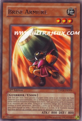 Brise Armure de l'�dition Pack du Duelliste Jaden Yuki 3