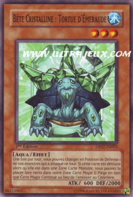 B�te Cristalline : Tortue D'�meraude de l'�dition Pack du Duelliste Jessie Anderson