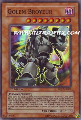 Golem Broyeur de l'�dition Pack du Duelliste Jessie Anderson