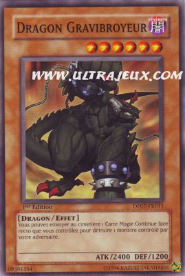 Dragon Gravibroyeur de l'�dition Pack du Duelliste Jessie Anderson