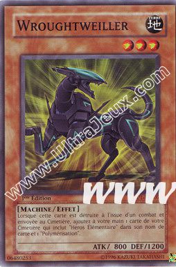 Wroughtweiller de l'�dition Pack du Duelliste Jaden Yuki