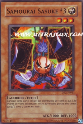 Samourai Sasuke N�3 de l'�dition Sombre R�v�lation 2