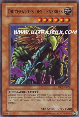 Driceratops des T�n�bres de l'�dition Sombre R�v�lation 2