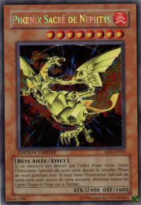 Phoenix Sacr� De Nephtys de l'�dition Energie El�mentaire