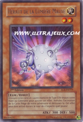 H�raut De La Lumi�re Mauve de l'�dition Ennemi du Bien