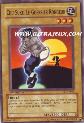 Chu-suke, Le Guerrier Rongeur de l'�dition �ternit� Br�lante
