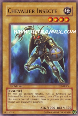 Chevalier Insecte de l'�dition �ternit� Br�lante