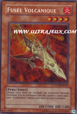 Fus�e Volcanique de l'�dition Force du Destructeur
