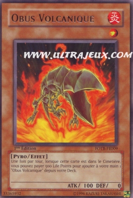 Obus Volcanique de l'�dition Force du Destructeur