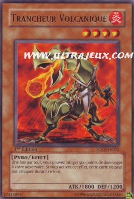 Carte yu gi oh volcanique