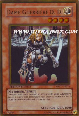 Dame Guerri�re D D de l'�dition Gold Series