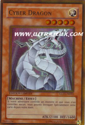 Cyber Dragon de l'�dition Gold Series