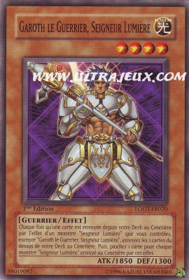 Garoth Le Guerrier, Seigneur Lumi�re de l'�dition Lumi�re de la Destruction