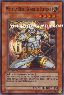 Wulf La Bete, Seigneur Lumi�re de l'�dition Lumi�re de la Destruction