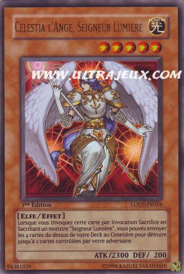 Celestia L'ange, Seigneur Lumi�re de l'�dition Lumi�re de la Destruction